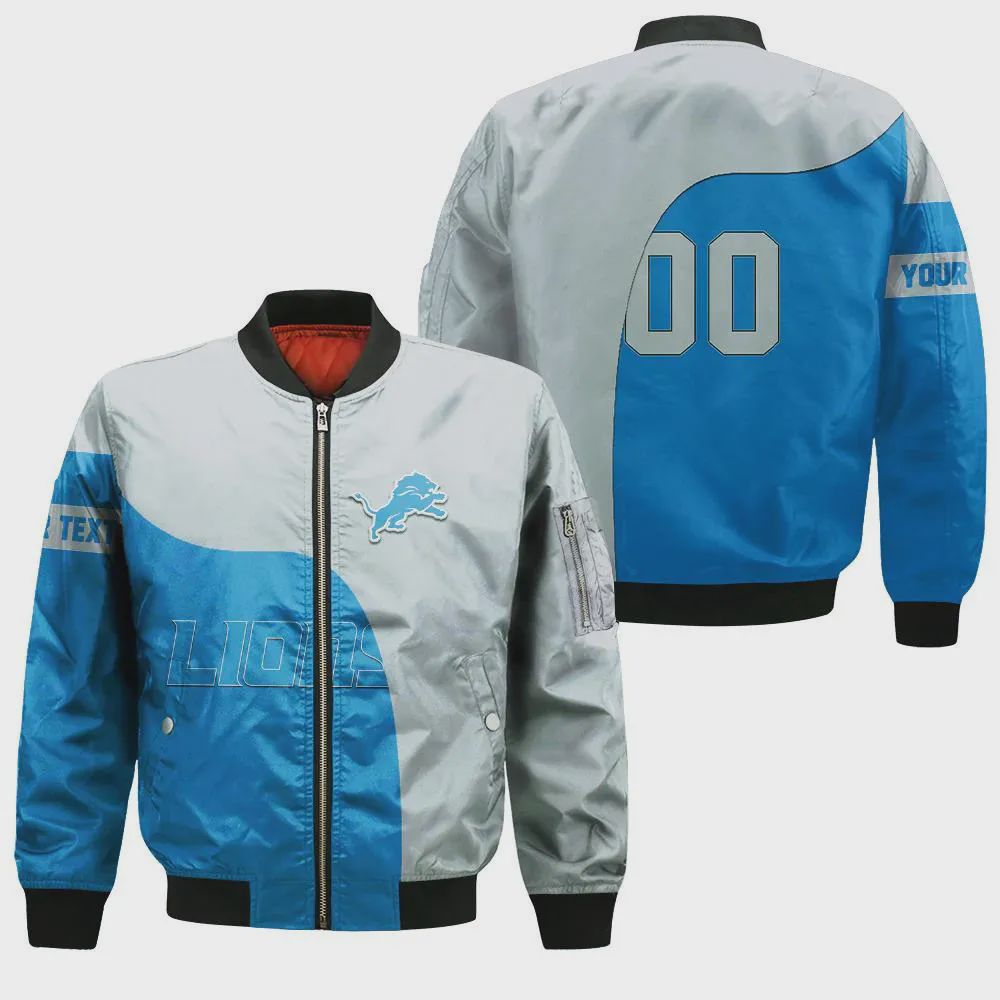 Sportswearmerch Detroit Lions NFL Bomber Jacket For Fan
