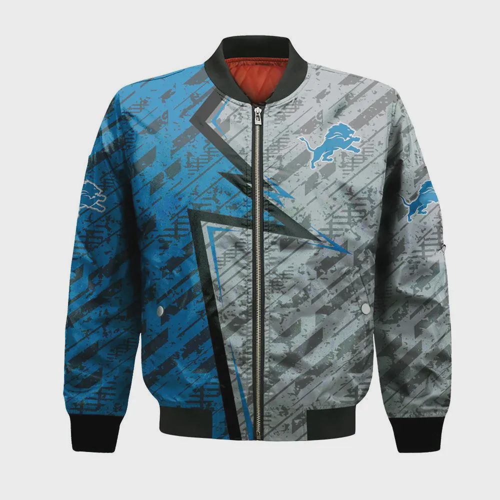 Sportswearmerch Detroit Lions NFL Bomber Jacket For Fan