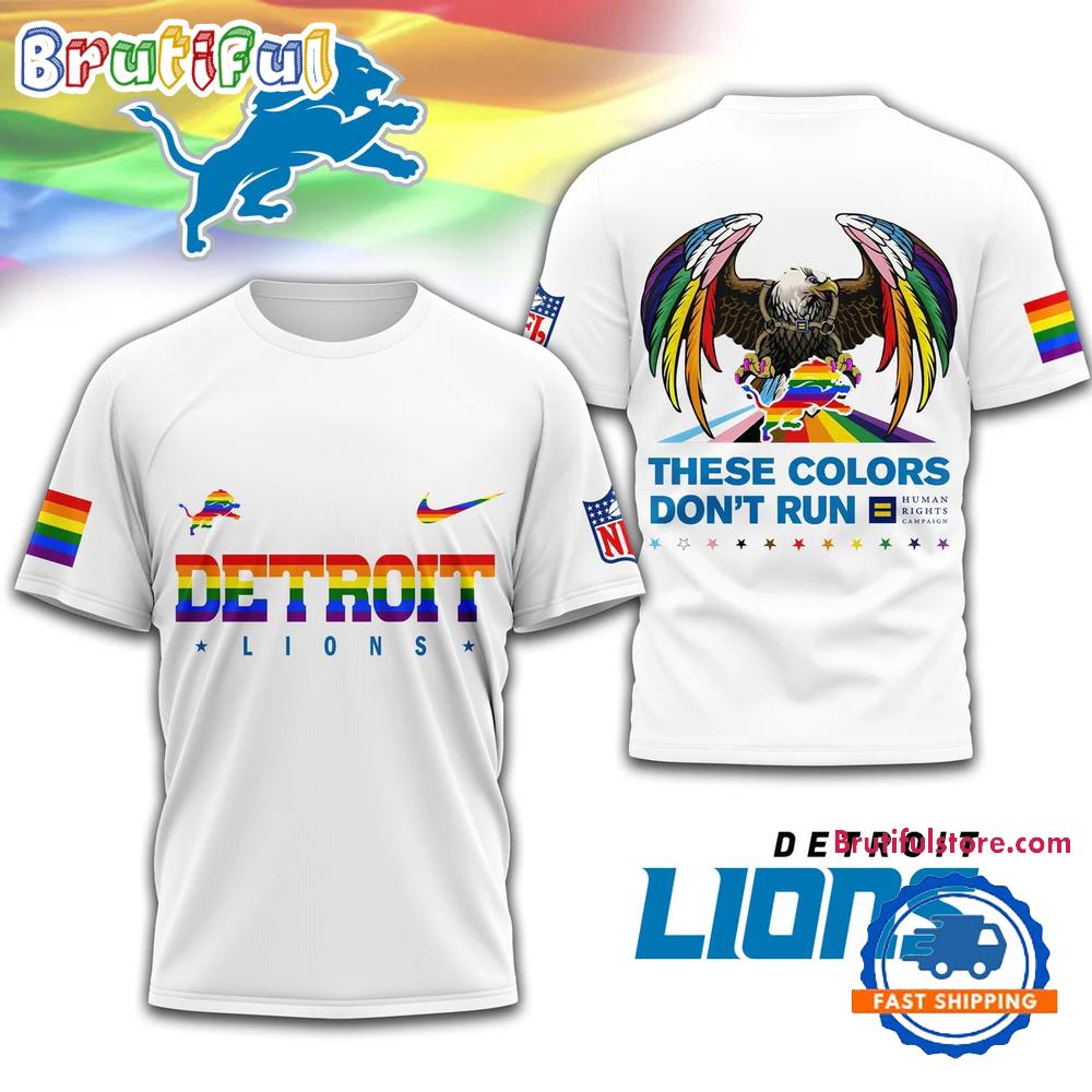 Sportswearmerch Detroit Lions NFL Campaign LGBT T-Shirt For Fan