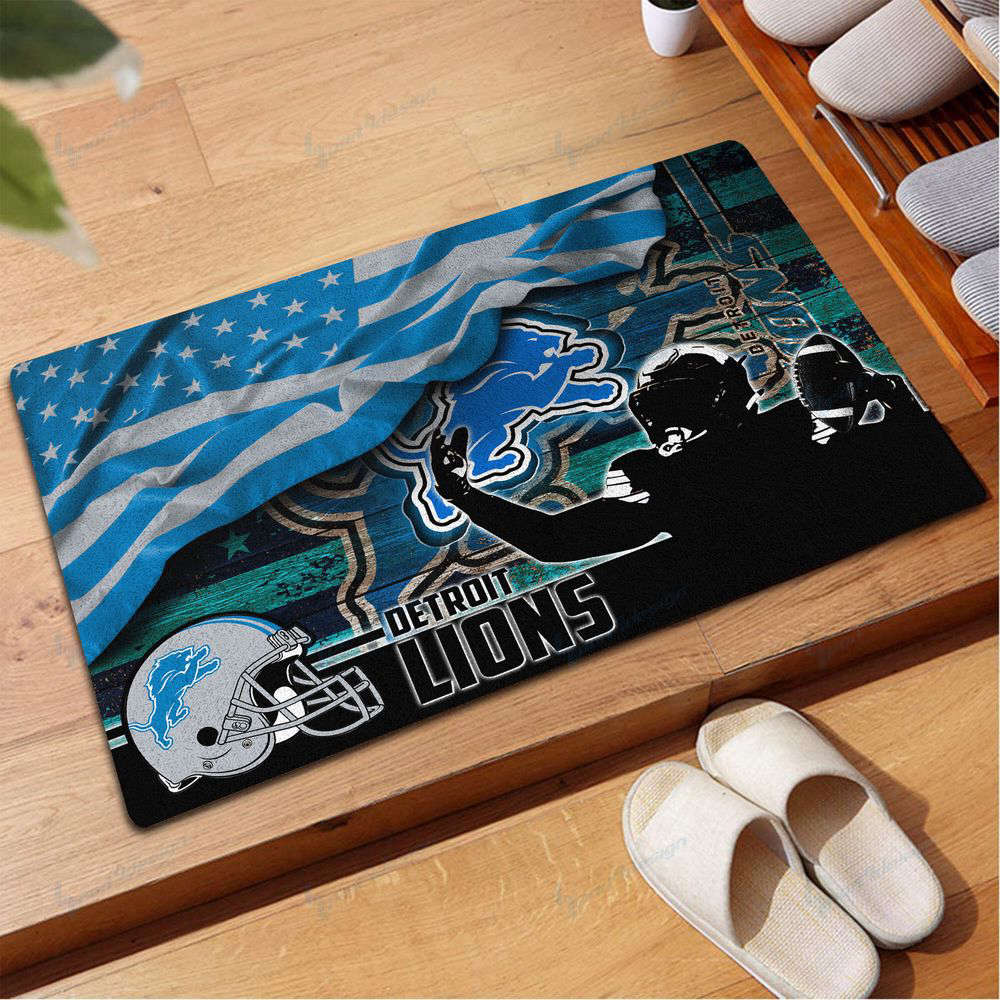 Sportswearmerch Detroit Lions NFL Doormat For Fan