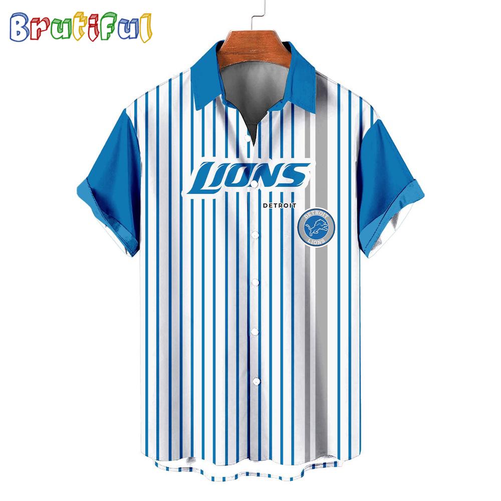 Sportswearmerch Detroit Lions NFL Hawaiian Shirt For Fan