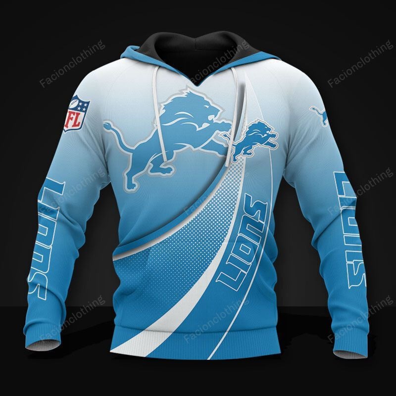 Sportswearmerch Detroit Lions NFL Personalized Hoodie For Fan