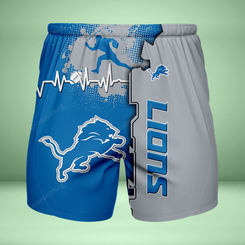 Sportswearmerch Detroit Lions NFL Personalized Short Pant For Fan