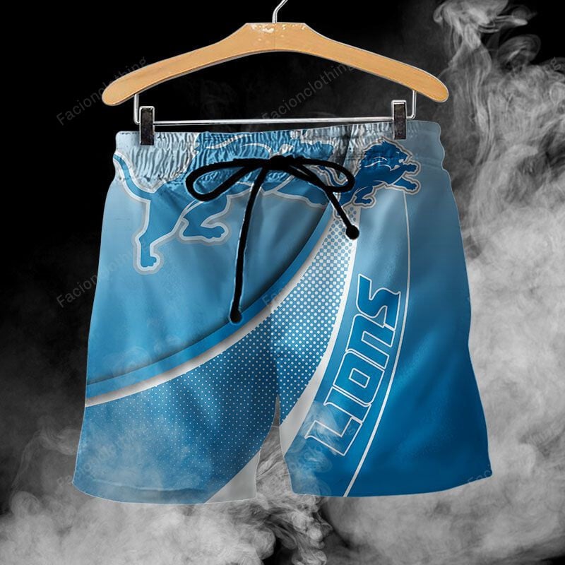 Sportswearmerch Detroit Lions NFL Personalized Short Pant For Fan