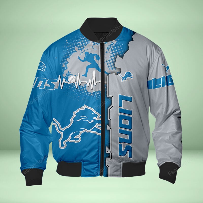 Sportswearmerch Detroit Lions NFL Personalized Short PantBomber Jacket For Fan