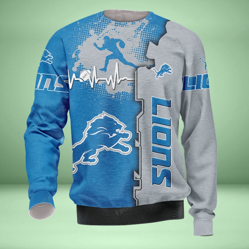 Sportswearmerch Detroit Lions NFL Personalized SweaterFor Fan