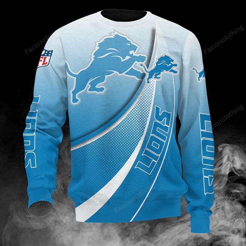 Sportswearmerch Detroit Lions NFL Personalized Sweater For Fan