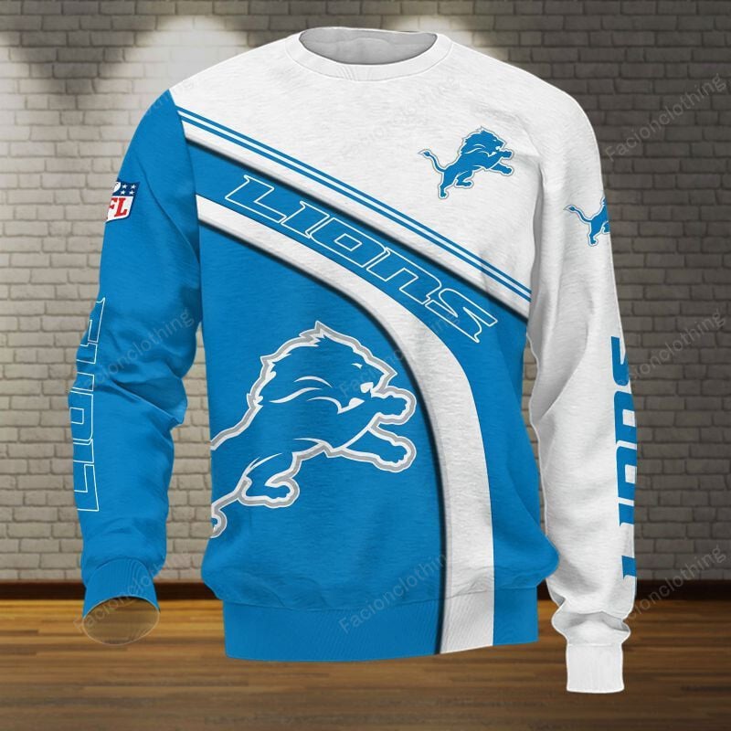 Sportswearmerch Detroit Lions NFL Personalized Sweater For Fan