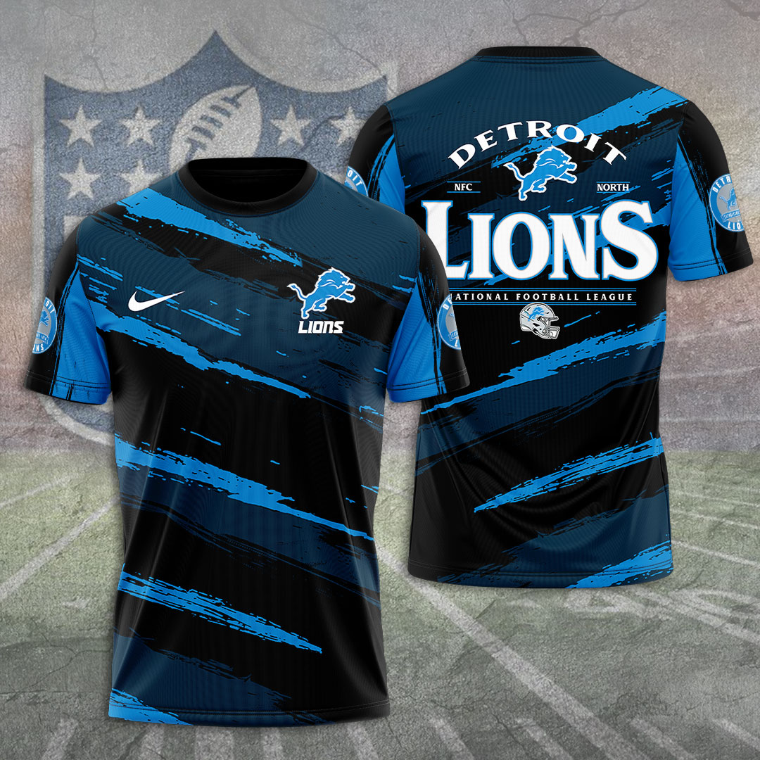 Sportswearmerch Detroit Lions NFL Personalized T-shirt For Fan