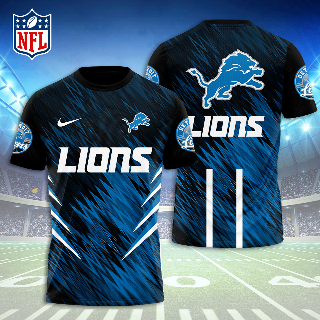Sportswearmerch Detroit Lions NFL Personalized T-shirt For Fan