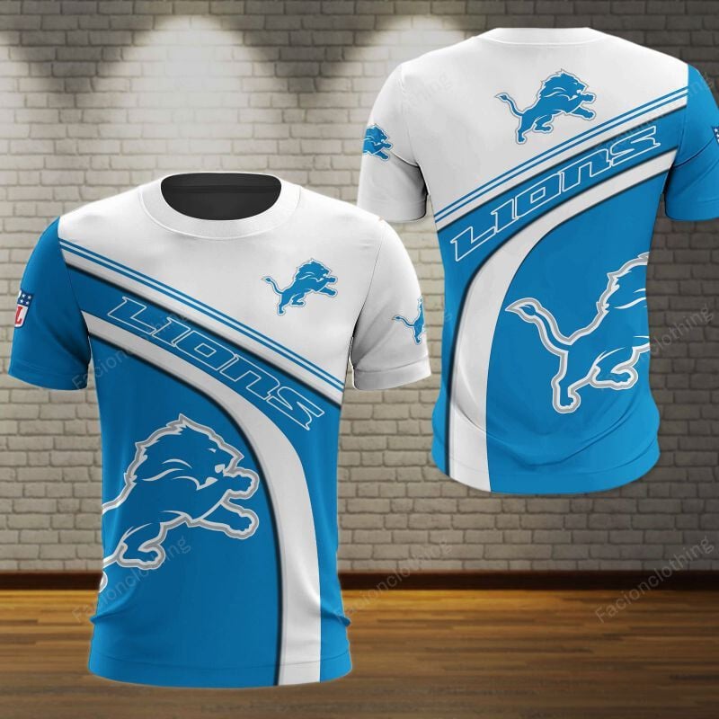 Sportswearmerch Detroit Lions NFL Personalized T-shirt For Fan