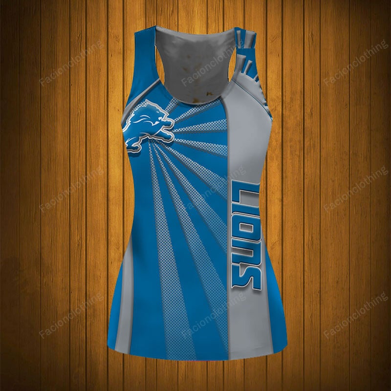 Sportswearmerch Detroit Lions NFL Women Tanktop Personalized For Fan