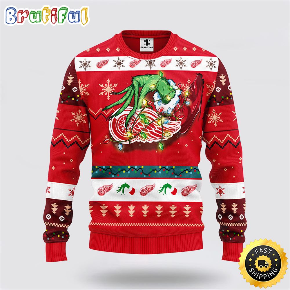 Sportswearmerch Detroit Red Wings NHL Christmas Sweater For Fan