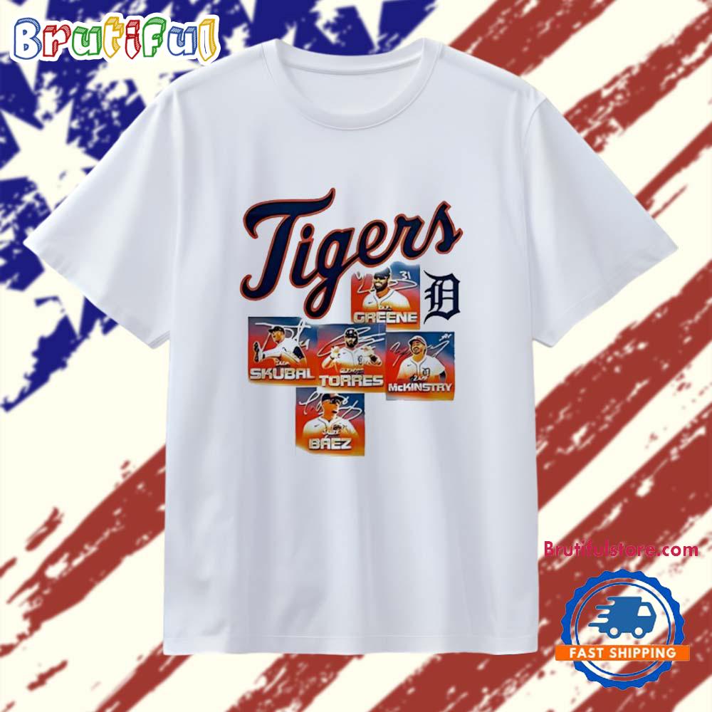 Sportswearmerch Detroit Tigers MLB All Star Special Photo T-Shirt For Fan