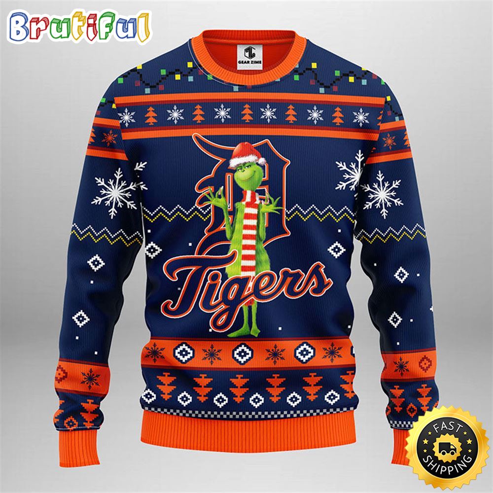 Sportswearmerch Detroit Tigers MLB Christmas Sweater For Fan