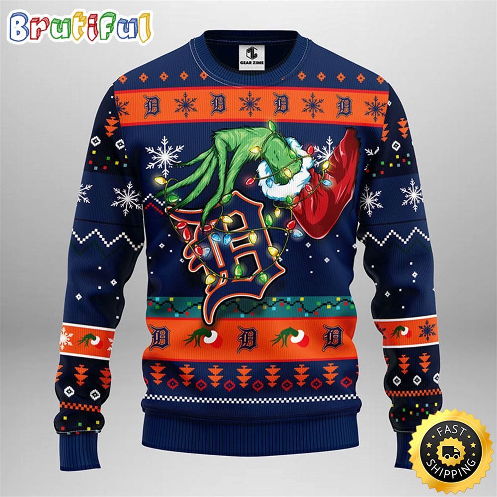 Sportswearmerch Detroit Tigers MLB Christmas Sweater For Fan