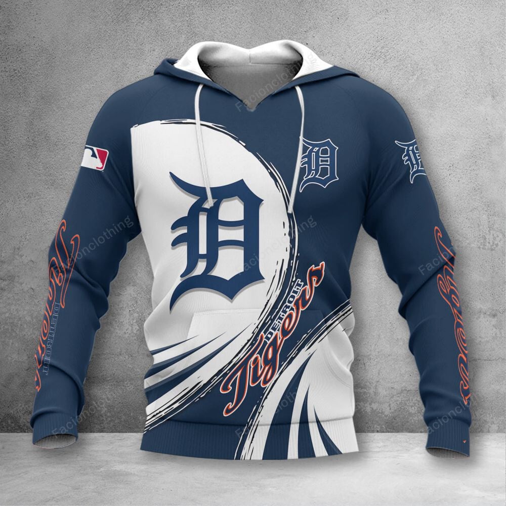 Sportswearmerch Detroit Tigers MLB Personalized Hoodie For Fan