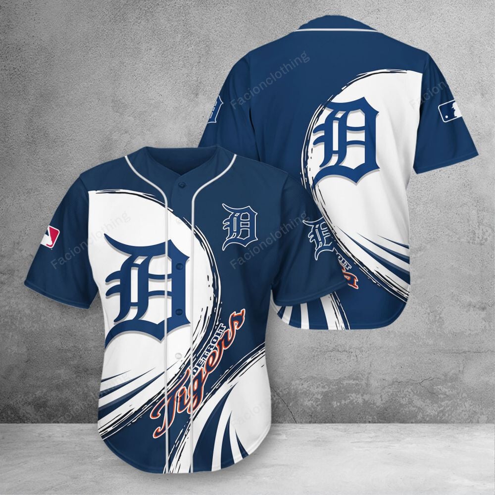 Sportswearmerch Detroit Tigers MLB Personalized Jersey Shirt For Fan