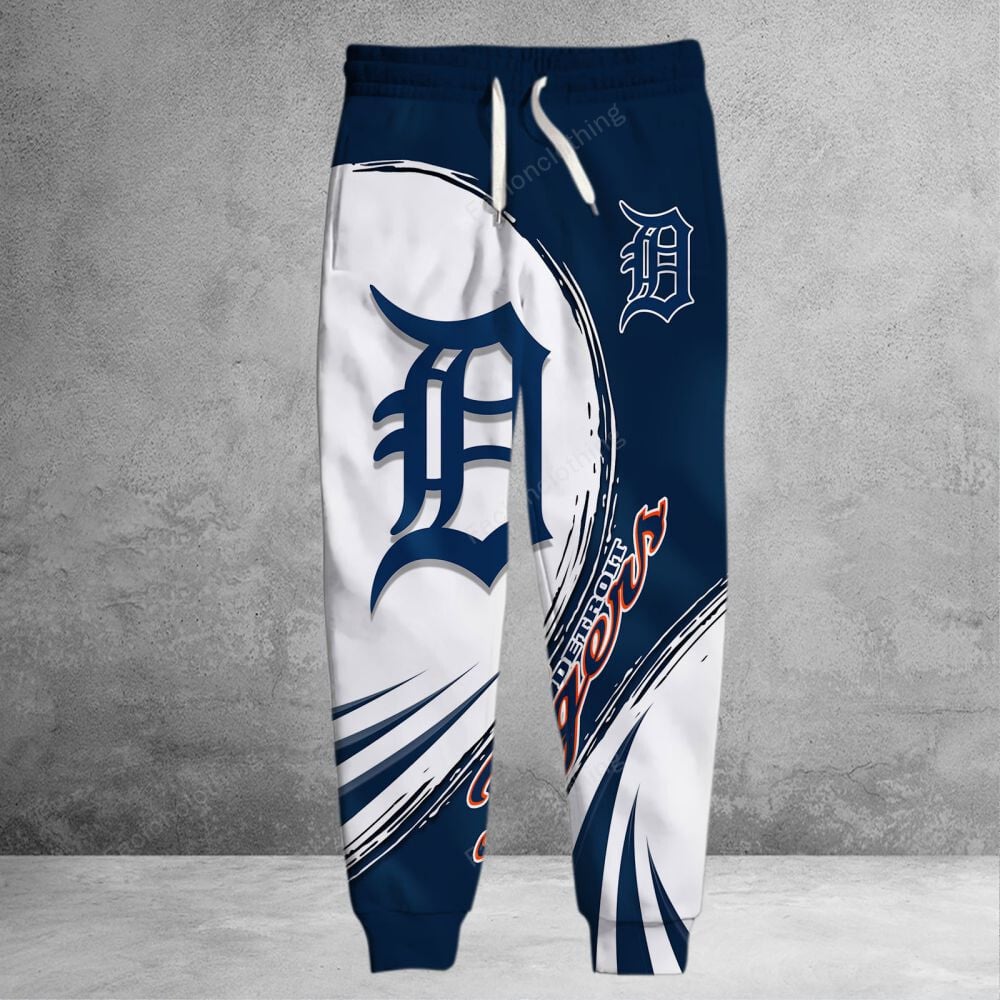 Sportswearmerch Detroit Tigers MLB Personalized Long Pant For Fan