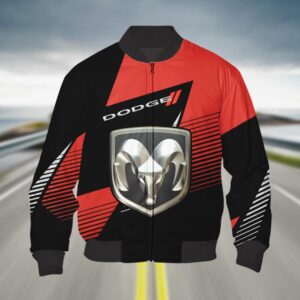 Sportswearmerch Dodge Car Bomber Jacket For Fan