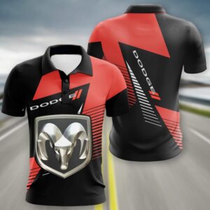 Sportswearmerch Dodge Car Polo Shirt For Fan