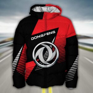 Sportswearmerch Dongfeng Tractor Puffer Jacket For Fan