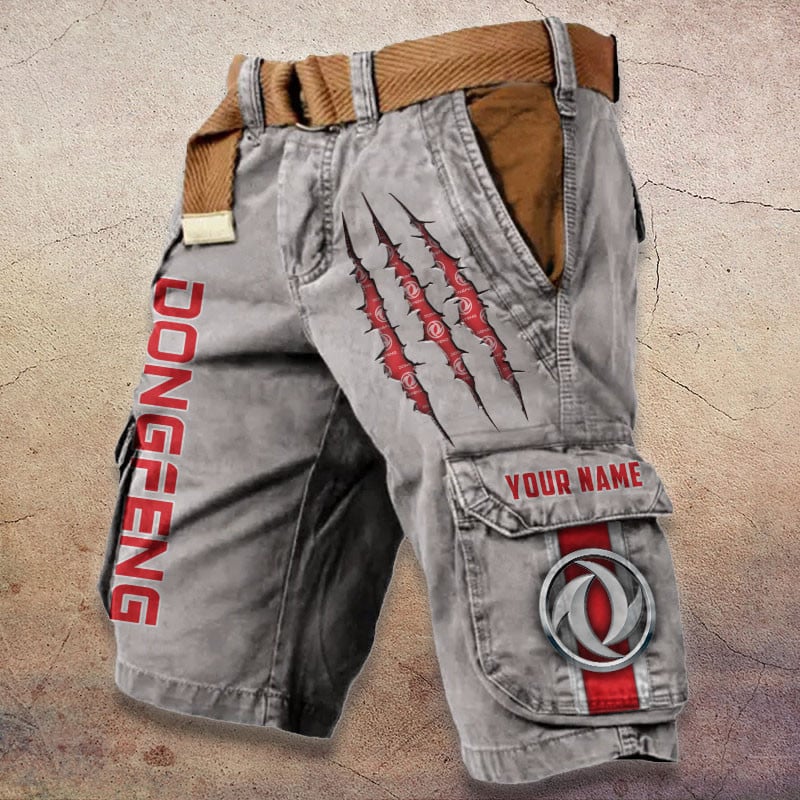 Sportswearmerch Dongfeng Tractor Denim Short For Fan