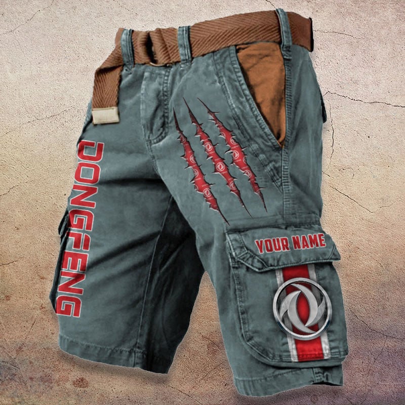 Sportswearmerch Dongfeng Tractor Denim Short For Fan