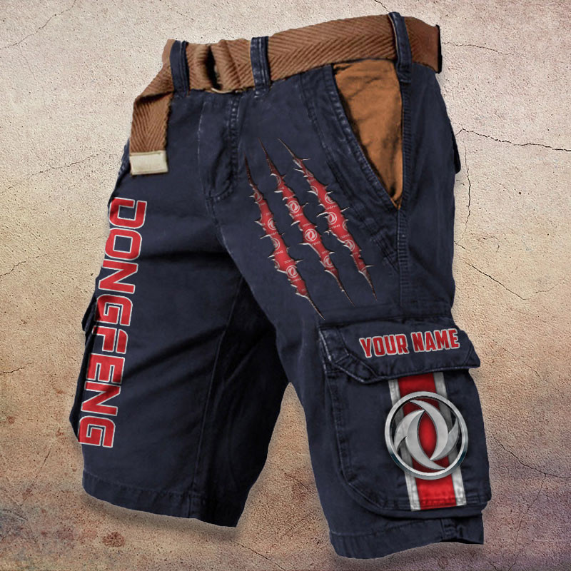 Sportswearmerch Dongfeng Tractor Denim Short For Fan