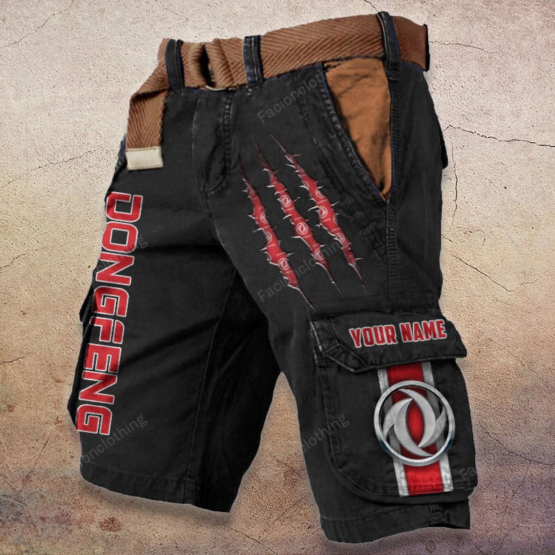 Sportswearmerch Dongfeng Tractor Denim Short For Fan