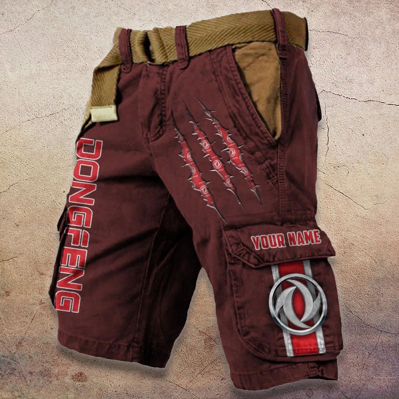 Sportswearmerch Dongfeng Tractor Denim Short For Fan