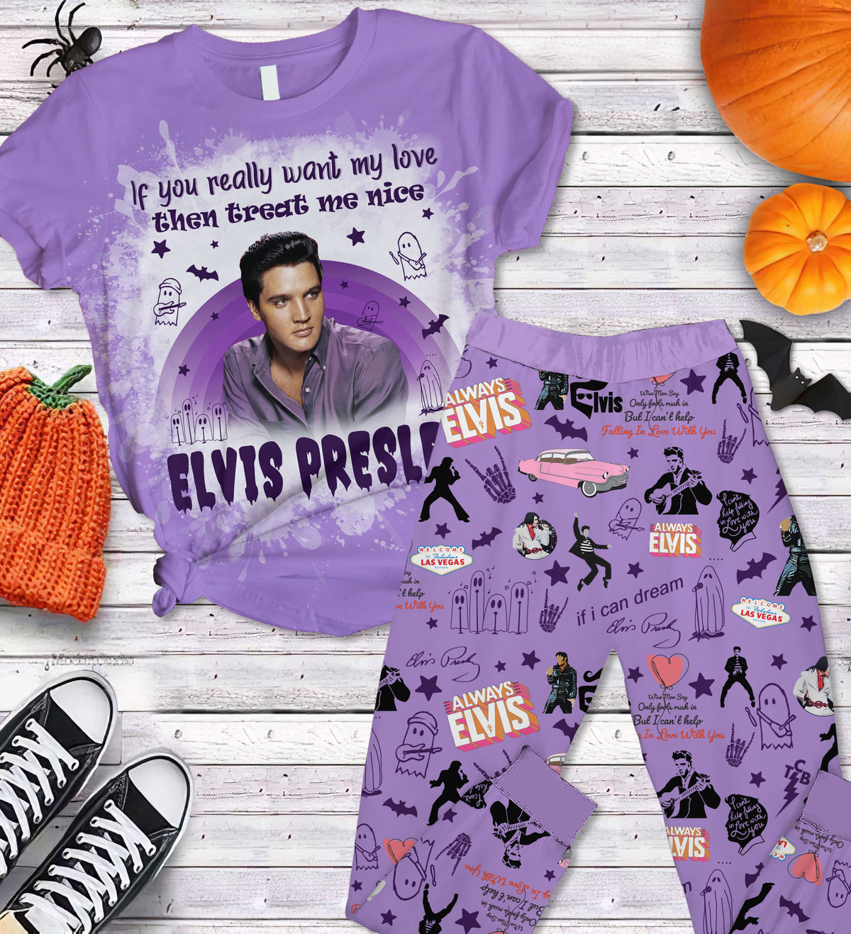 Sportswearmerch Elvis Presle Short Pajamas Set Gifts For Fans