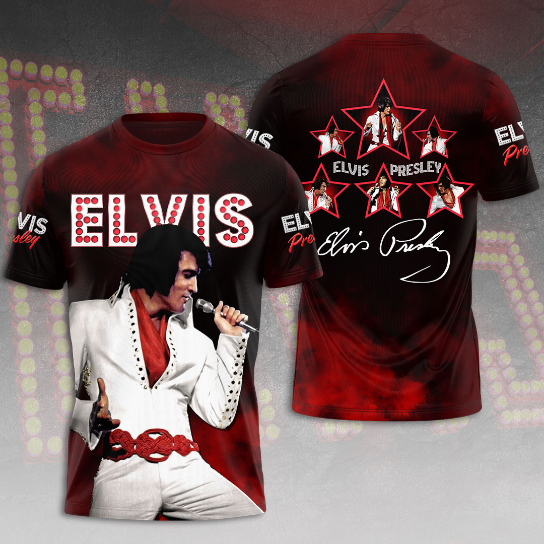 Sportswearmerch Elvis Presley Music Personalized T-shirt For Fan