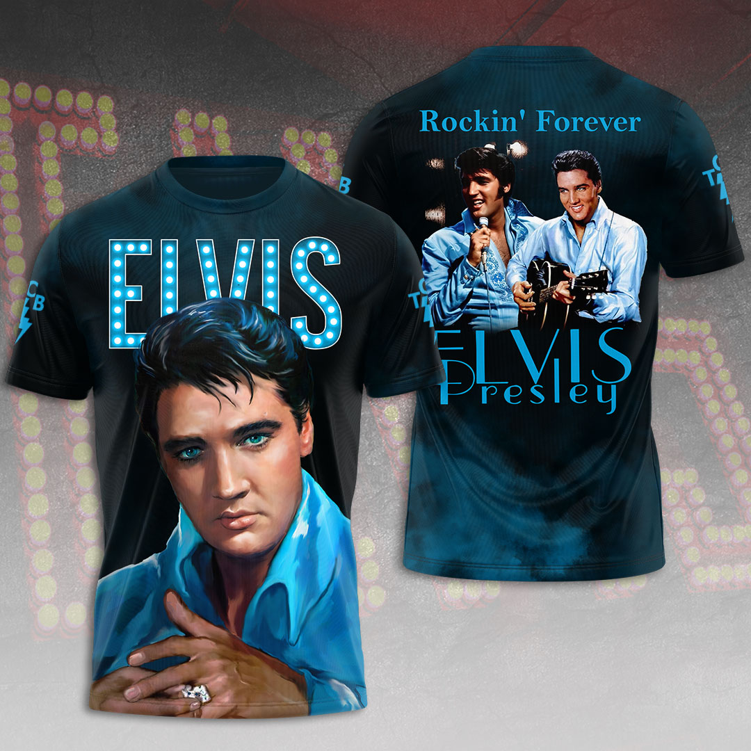 Sportswearmerch Elvis Presley Music Personalized T-shirt For Fan