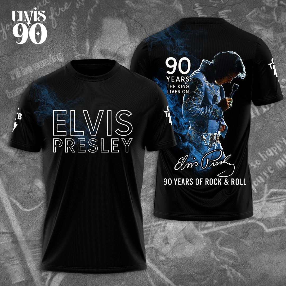 Sportswearmerch Elvis Presley Music Personalized T-shirt For Fan