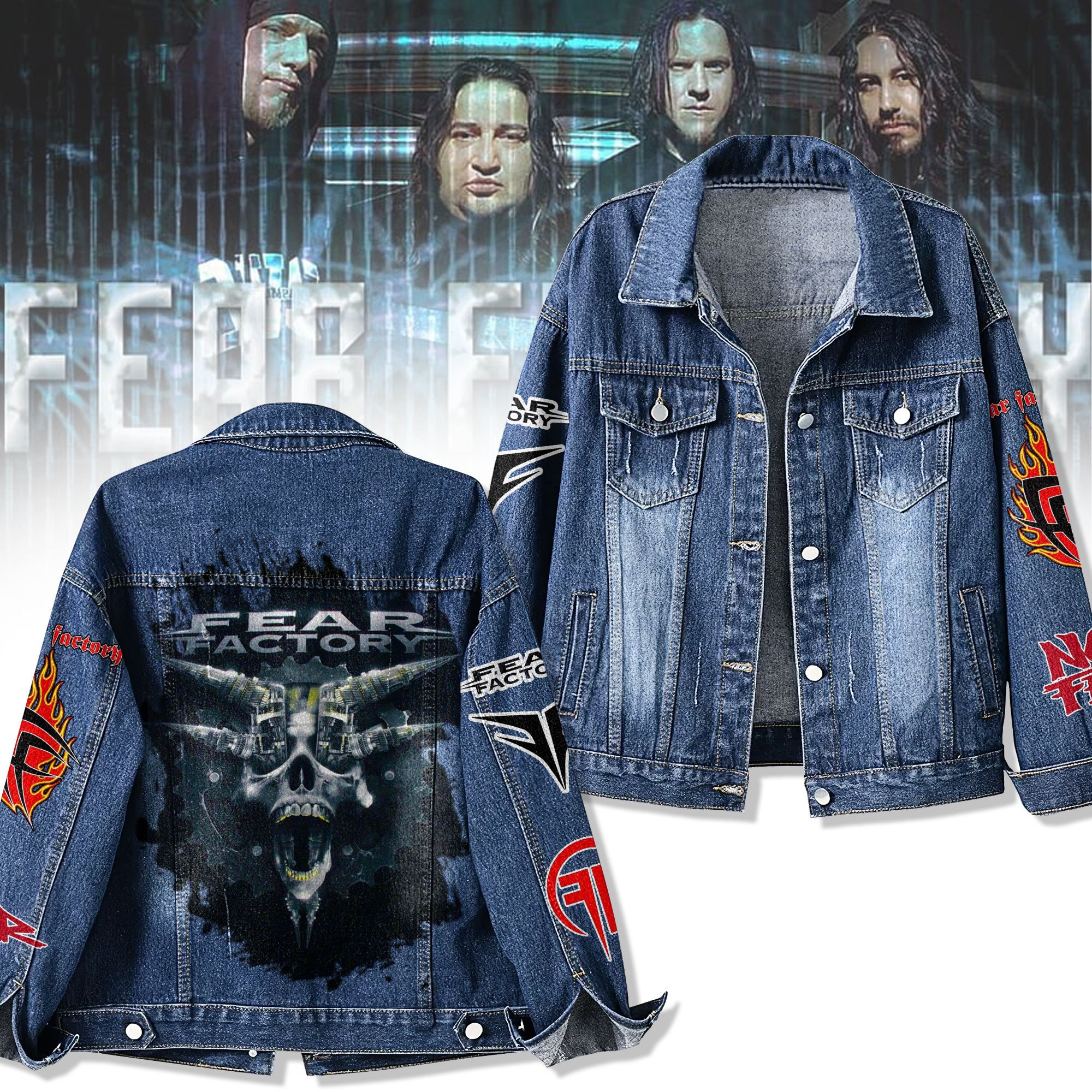 Sportswearmerch Europe Denim Jacket Gift For Fans