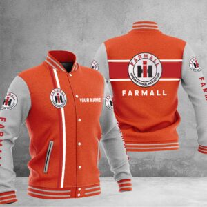 Sportswearmerch Farmall Tractor Baseball Jacket For Fan