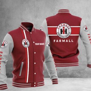 Sportswearmerch Farmall Tractor Baseball Jacket For Fan