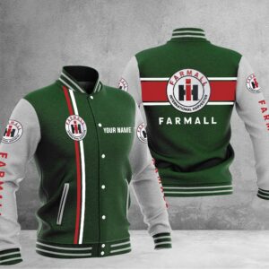 Sportswearmerch Farmall Tractor Baseball Jacket For Fan