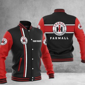 Sportswearmerch Farmall Tractor Baseball Jacket For Fan
