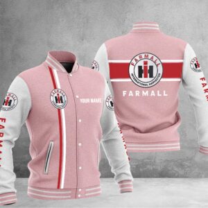Sportswearmerch Farmall Tractor Baseball Jacket For Fan