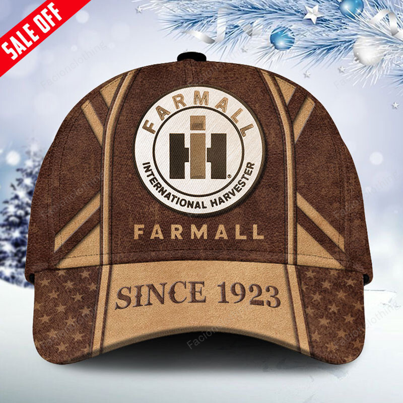 Sportswearmerch Farmall Tractor Personalized Classic Cap For Fan
