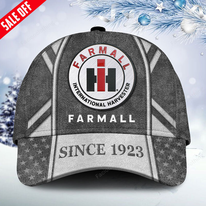 Sportswearmerch Farmall Tractor Personalized Classic Cap For Fan