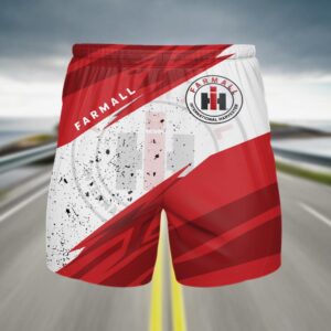 Sportswearmerch Farmall Tractor Short Pant For Fan