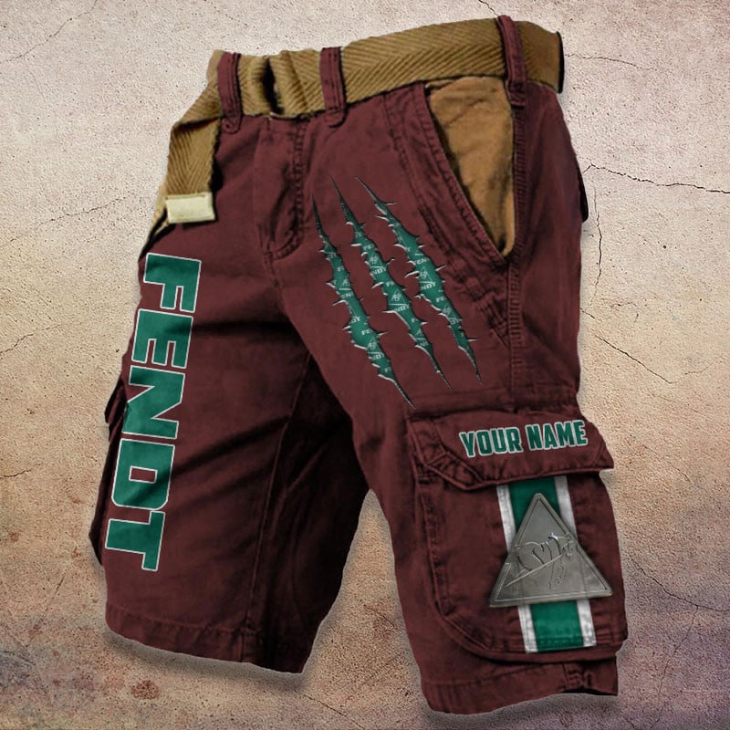 Sportswearmerch Fendt Tractor Denim Short For Fan