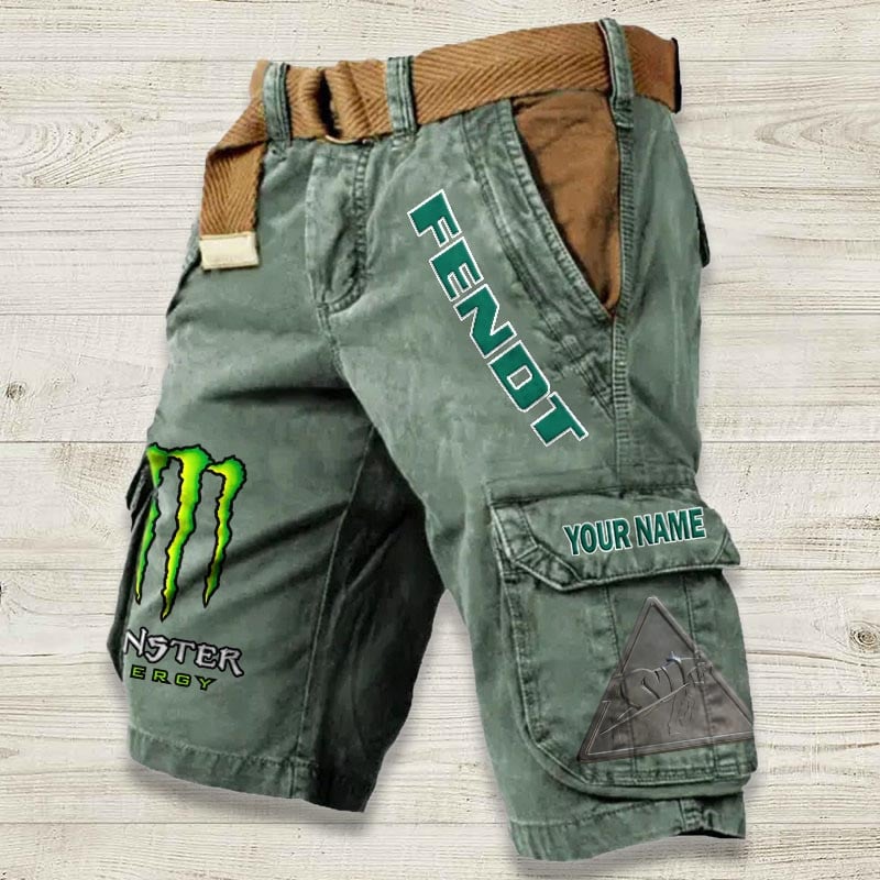 Sportswearmerch Fendt Tractor Denim Short For Fan