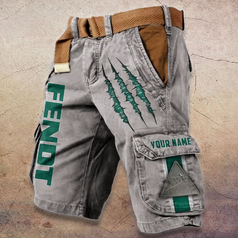 Sportswearmerch Fendt Tractor Denim Short For Fan