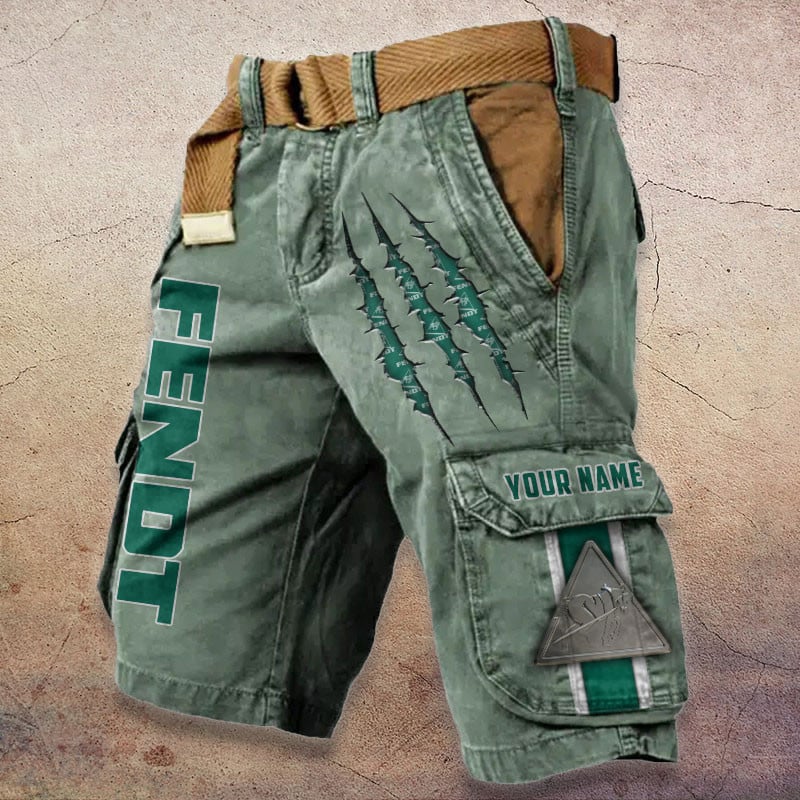Sportswearmerch Fendt Tractor Denim Short For Fan