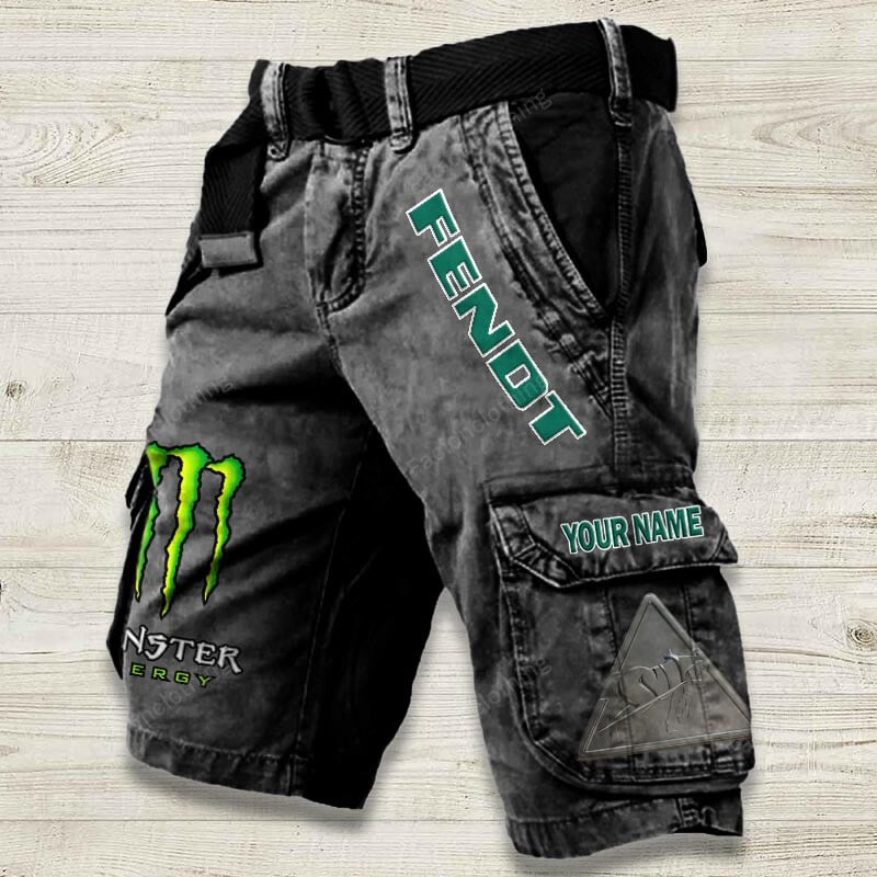 Sportswearmerch Fendt Tractor Denim Short For Fan