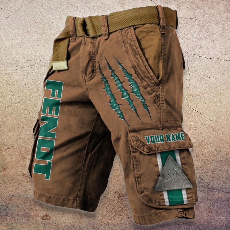 Sportswearmerch Fendt Tractor Denim Short For Fan